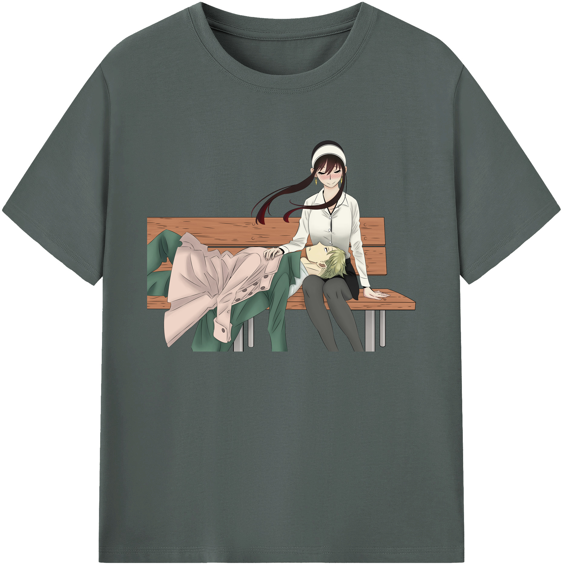 （画像用） SPY×FAMILY间谍家家酒 綿100％ メンズ半袖Tシャツ｜肌触りやわらか＆通気性